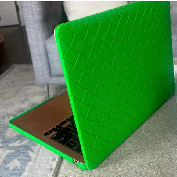 Bottega Veneta Vibrant Green Accessory MacBook Air 13 Case...